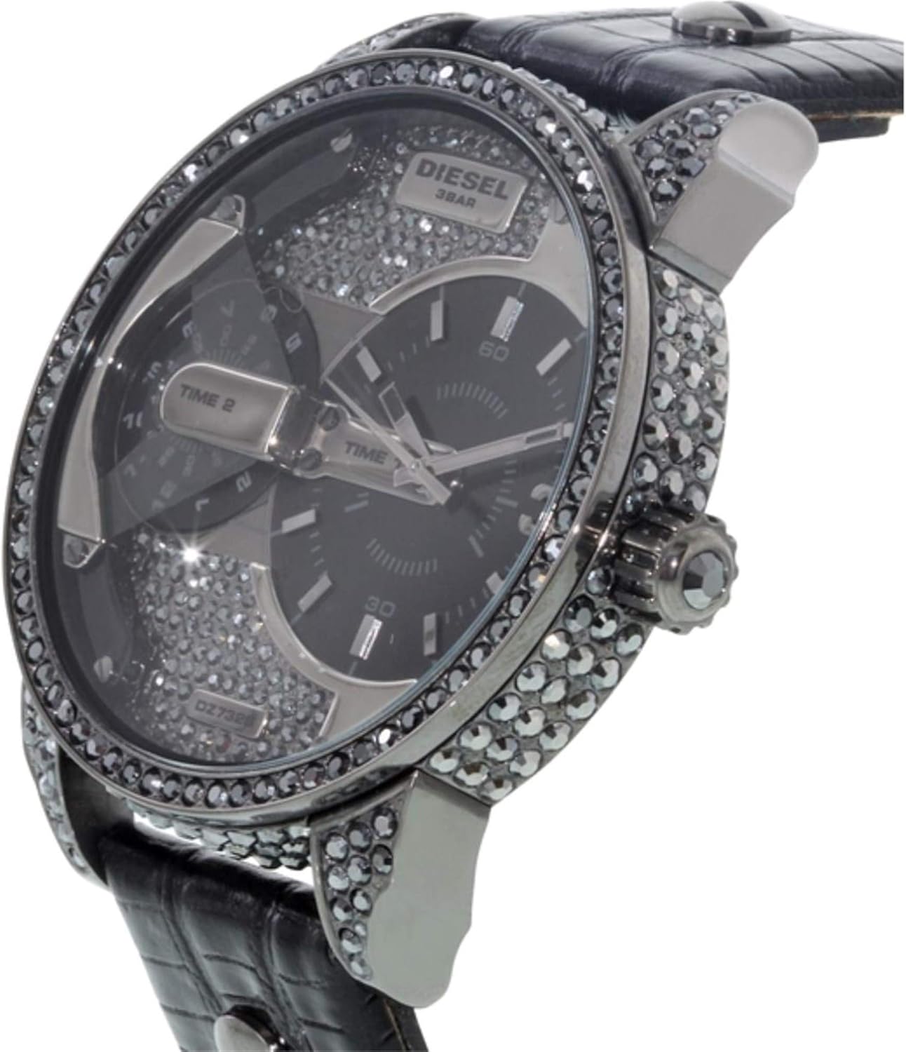 Diesel Reloj de Acero Inoxidable con Tres manecillas para Hombre Mini Daddy