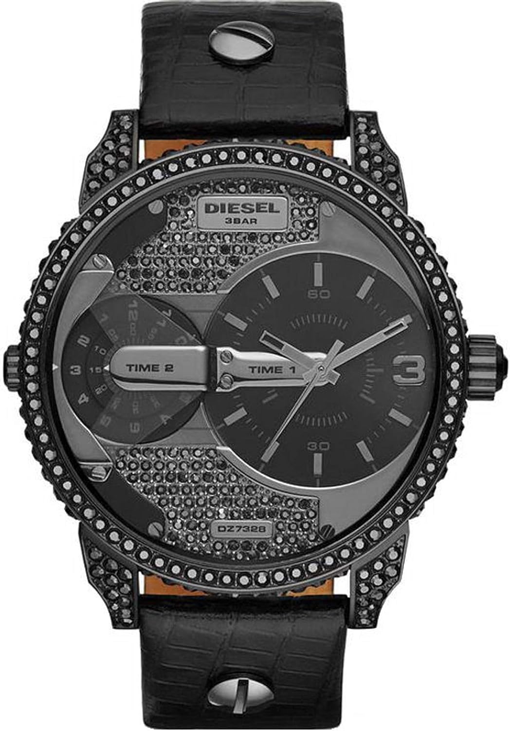 Diesel Reloj de Acero Inoxidable con Tres manecillas para Hombre Mini Daddy