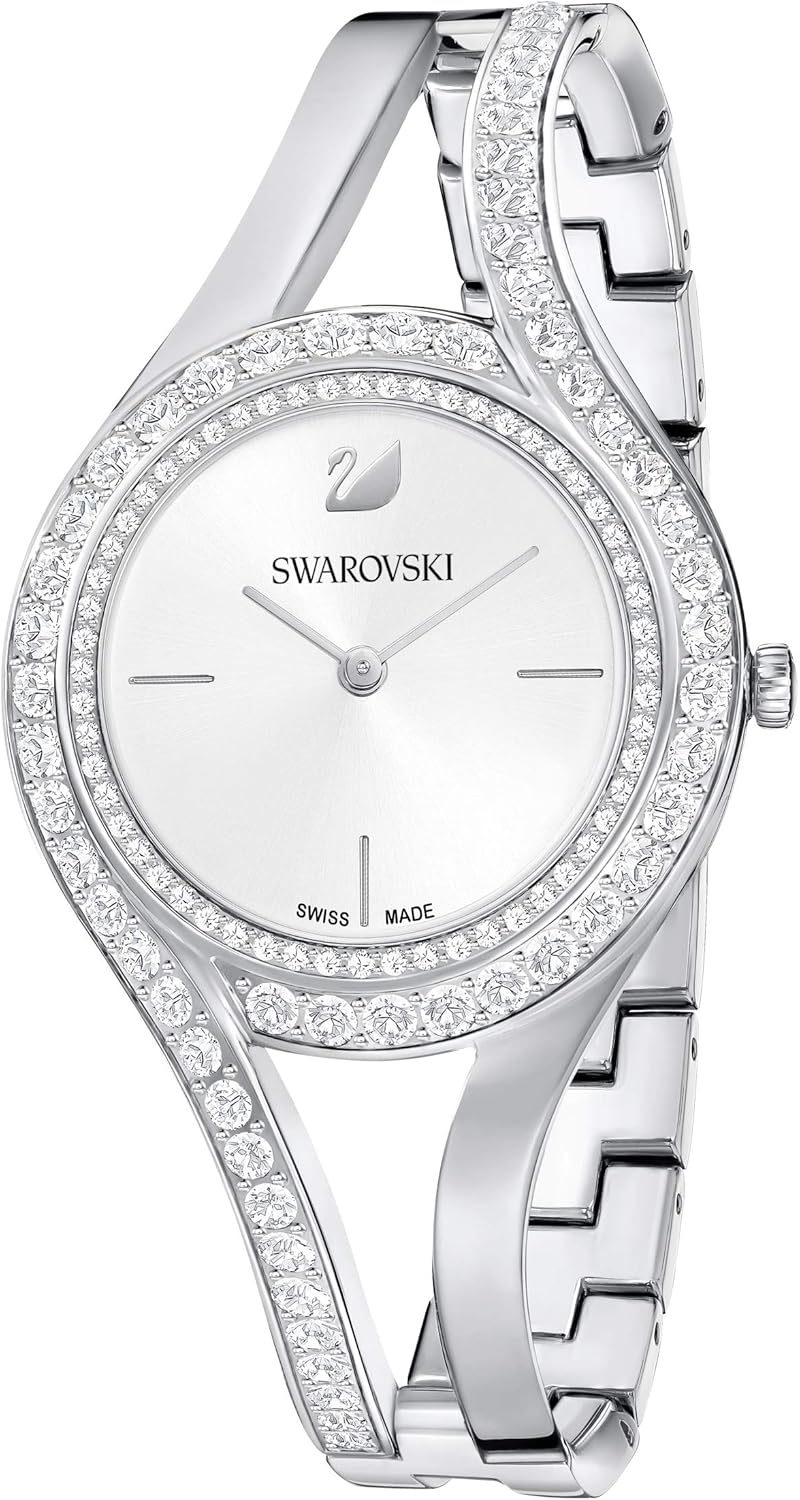 Swarovski Crystal Watch Kollektion, Blaue Kristalle, Schwarze Kristalle, klare Kristalle