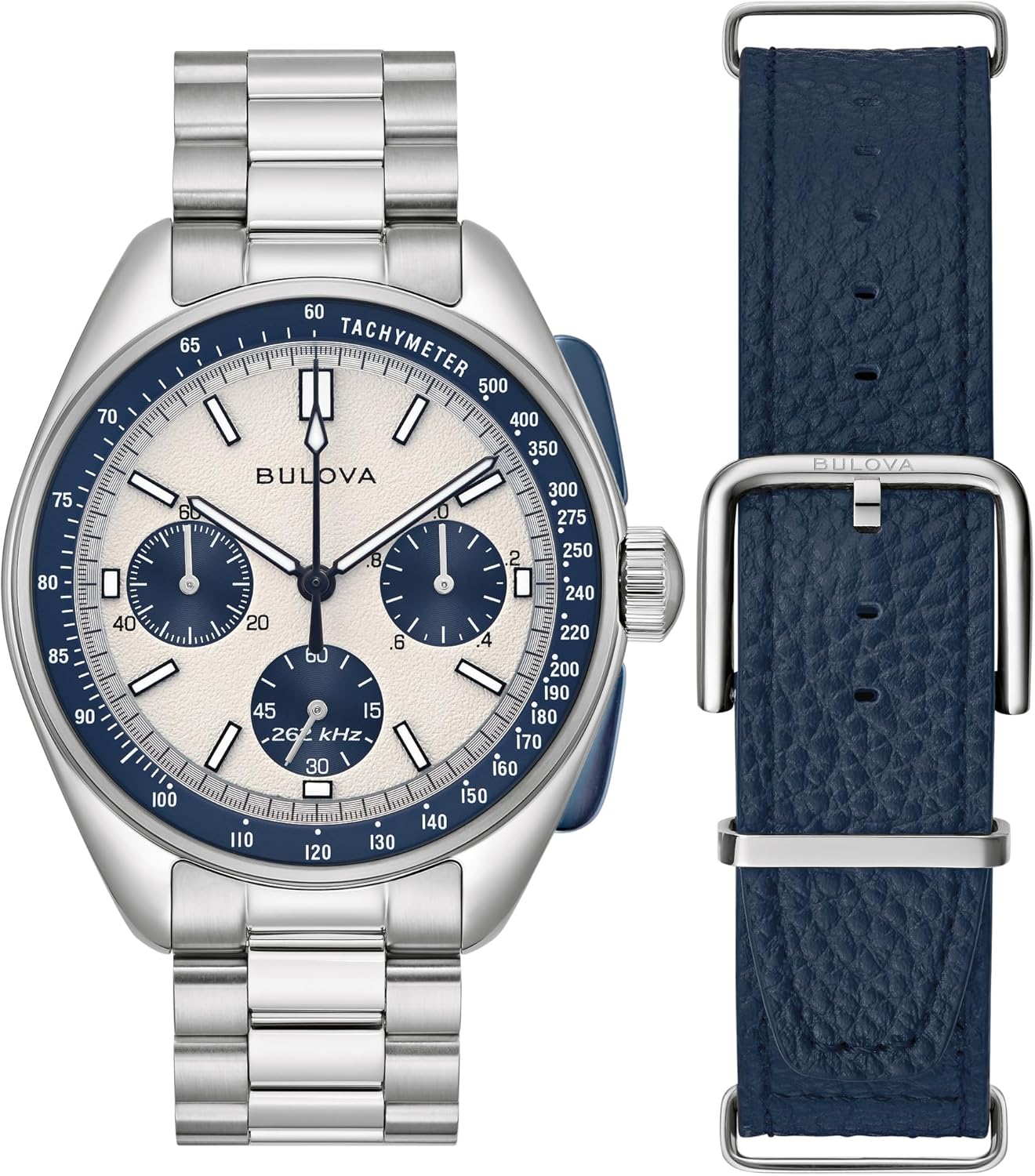 Bulova Reloj Cronógrafo para Hombre de Cuarzo con Correa en Acero Inoxidable 98K112