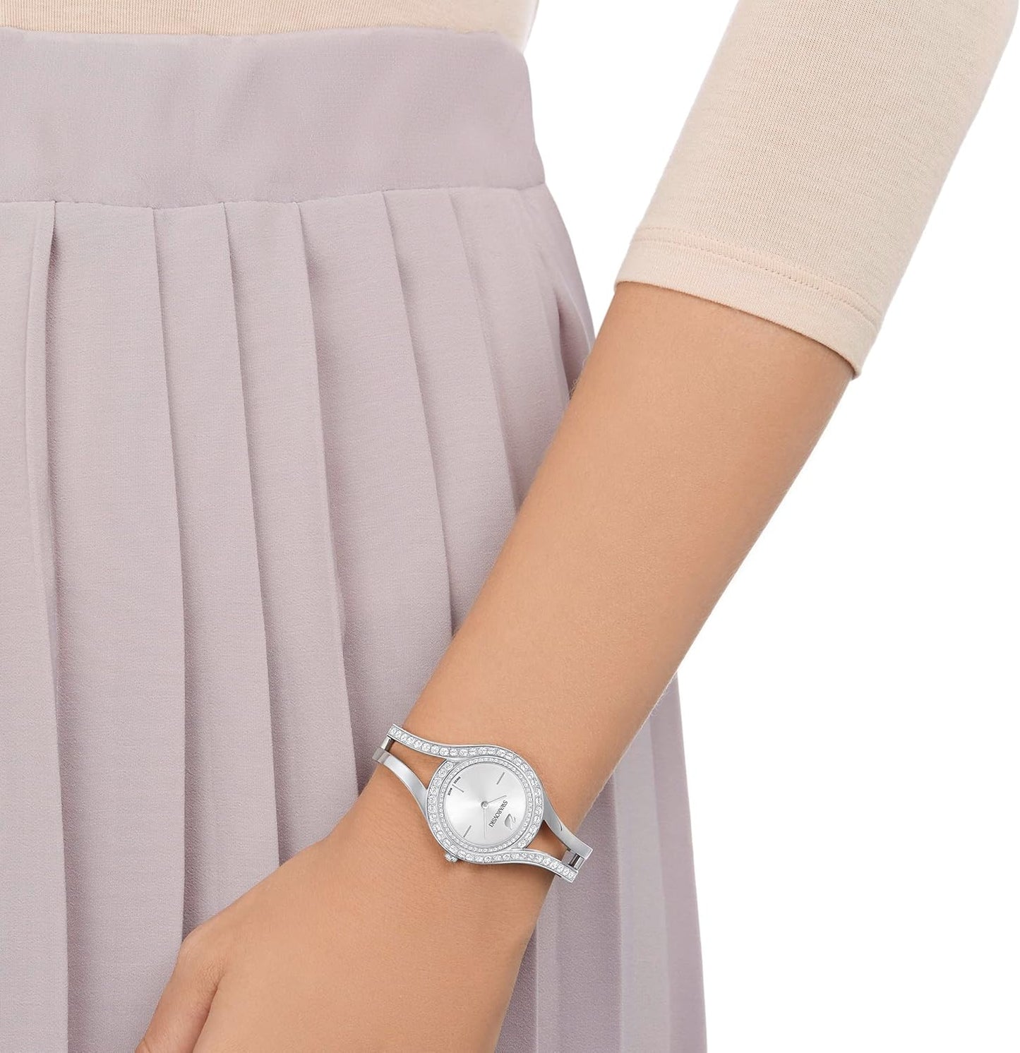 Swarovski Crystal Watch Kollektion, Blaue Kristalle, Schwarze Kristalle, klare Kristalle