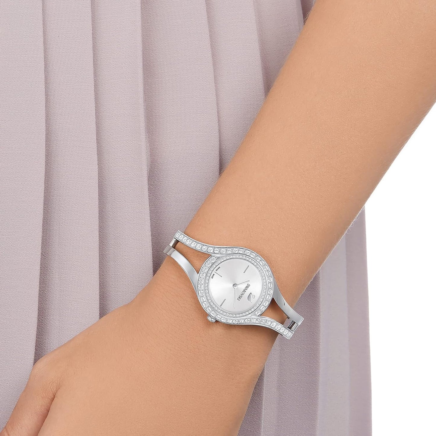 Swarovski Crystal Watch Kollektion, Blaue Kristalle, Schwarze Kristalle, klare Kristalle