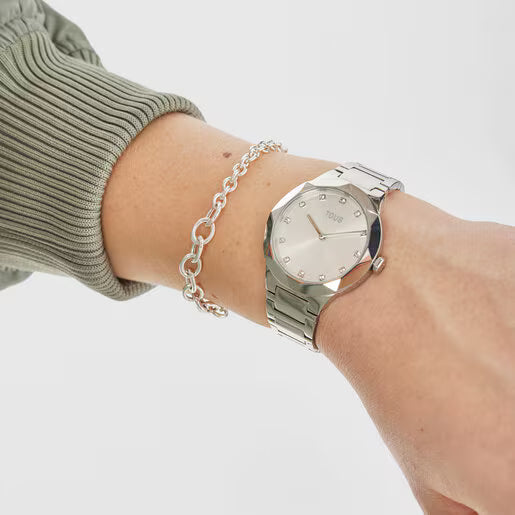Tous, Reloj de mujer 200351052 Karat Round