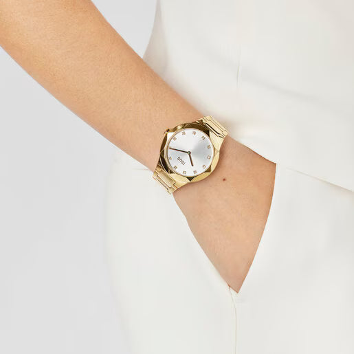 Tous, Reloj de mujer 200351053 Karat Round