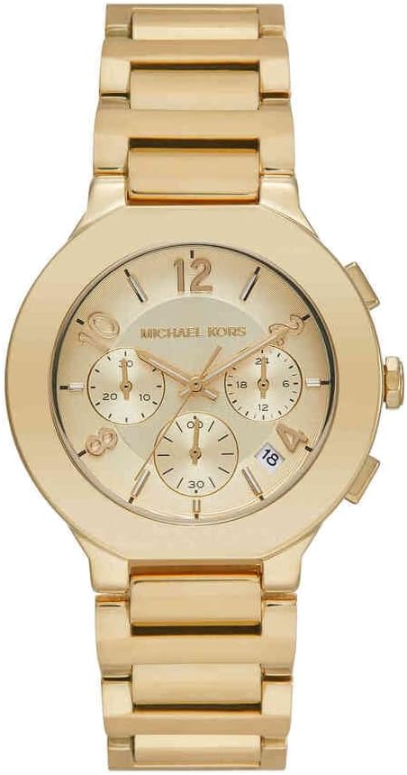 Michael Kors Reloj Gramercy para Mujer, Movimiento cronógrafo de Cuarzo con Correa de Acero Inoxidable