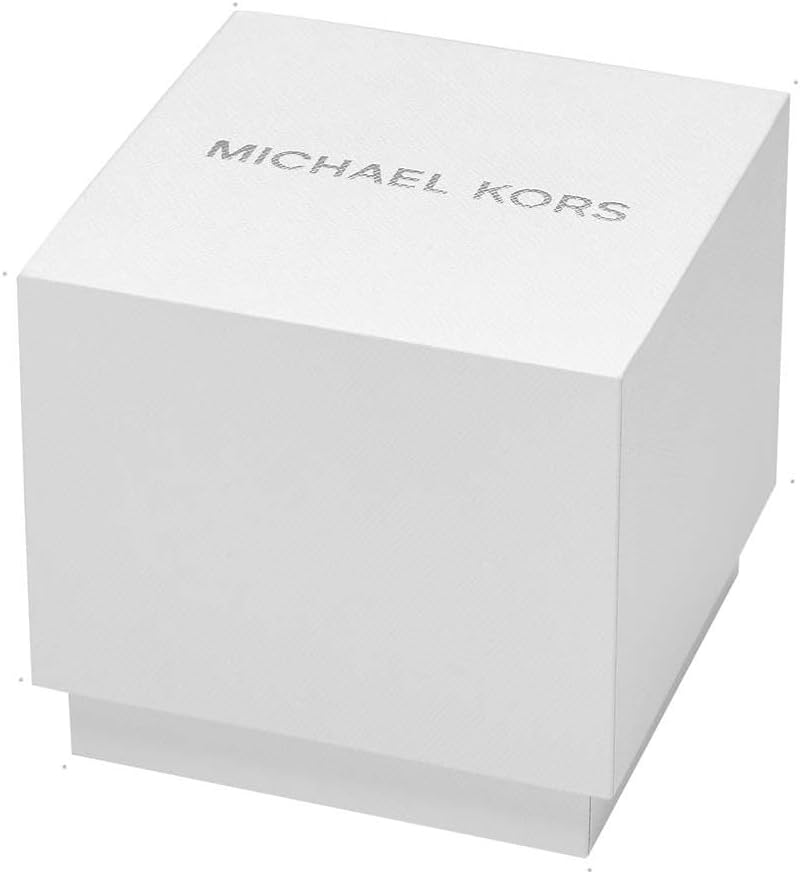 Michael Kors Reloj Runway para Mujer, Movimiento cronógrafo de Cuarzo con Correa de Acero Inoxidable o Acetato