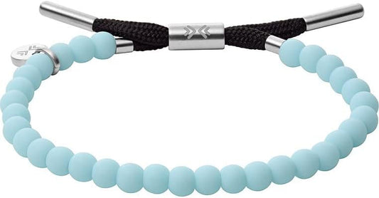Skagen Torben Pulsera de acero o nailon con cierre deslizante, para hombre