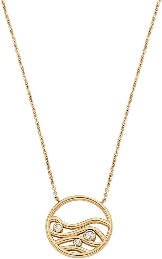 Skagen Women's Necklace, Stainless Steel Pendant