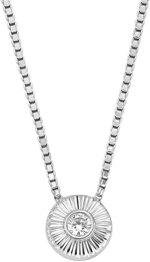 Fossil Collar Para Mujer Plata