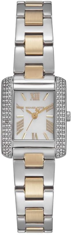 Michael Kors Reloj Emery para Mujer, 22mm Movimiento de Cuarzo a Tres Agujas con Correa de Acero Inoxidable