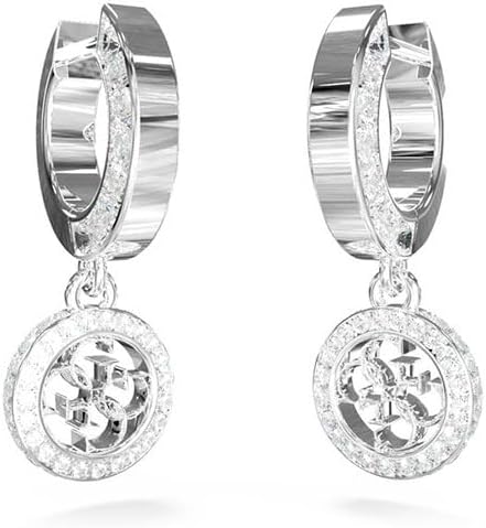 Pendientes Guess 4G Crush JUBE04165JWRHT-U acero inoxidable