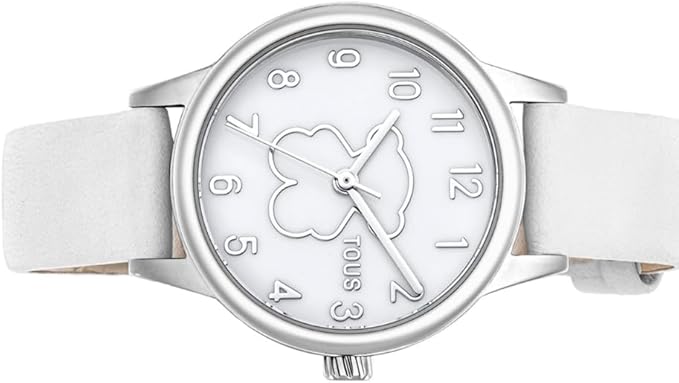 Tous, Reloj de Niña NEW MUFFIN Blanco y Plateado Analógico 200351093