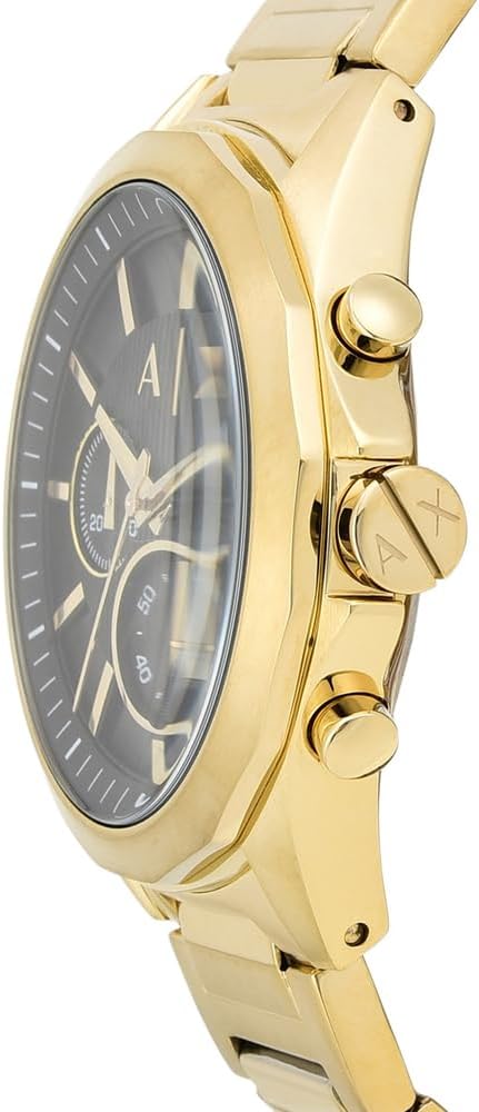Armani Exchange Men's Quartz Analog Watch with Stainless Steel Strap AX7151SET
