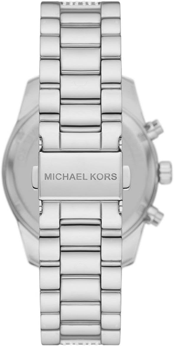 Michael Kors Reloj Lexington para Mujer, Movimiento cronógrafo de Cuarzo con Correa de Acero Inoxidable