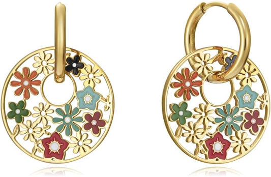 Pendientes Viceroy Kiss 75290E09019 acero dorado