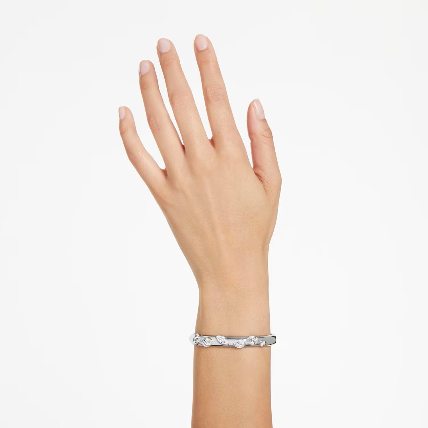 Swarovski Bracelet-Jonc Dextera blanc Taille M