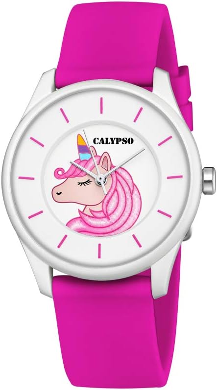 CALYPSO Reloj Analógico para Muchachas de Cuarzo con Correa en plástico K5733/D