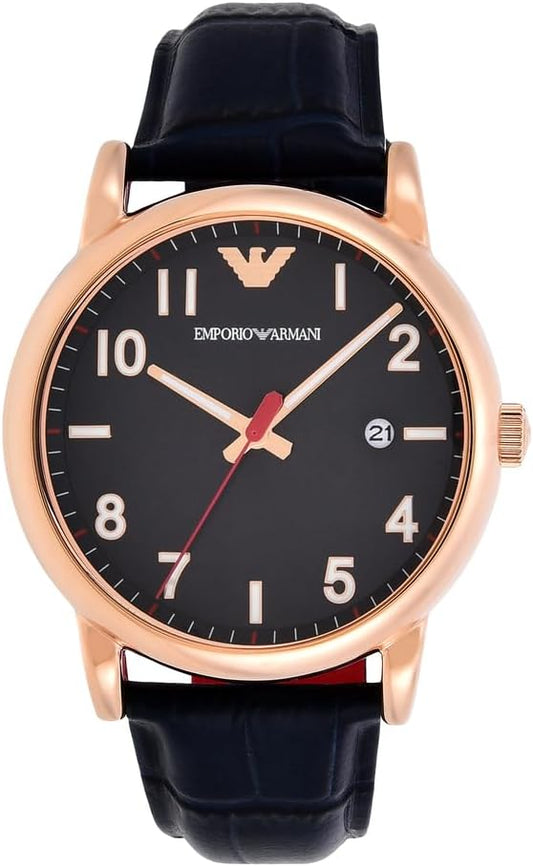 Emporio Armani Reloj Analógico para para Hombre de Cuarzo con Correa en Acero Inoxidable AR11575,