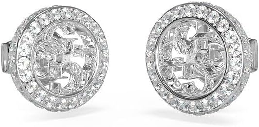 Pendientes Guess 4G Crush JUBE04164JWRHT-U acero inoxidable, Acero inoxidable