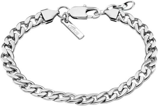 LOTUS STYLE Pulsera LS1935-2/1 Men In Black Acero inoxidable 316l 208.50 mm Hombre