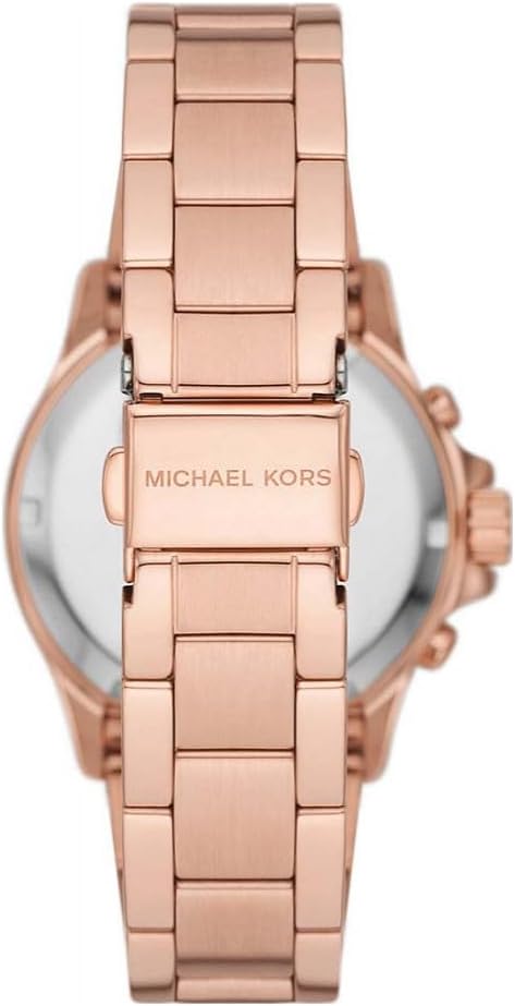 Michael Kors Everest Watch for Women, Quartz Chronograph Movement with Stainless Steel or Silicon Strap