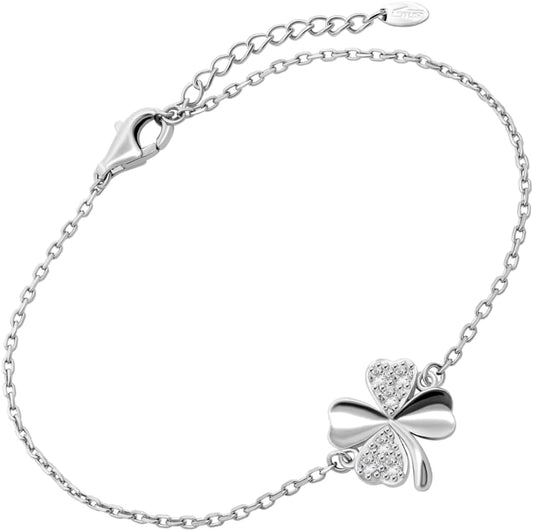 LOTUS SILVER Pulsera LP3108-2/1 Mystic Plata Trébol 16.00 mm Mujer