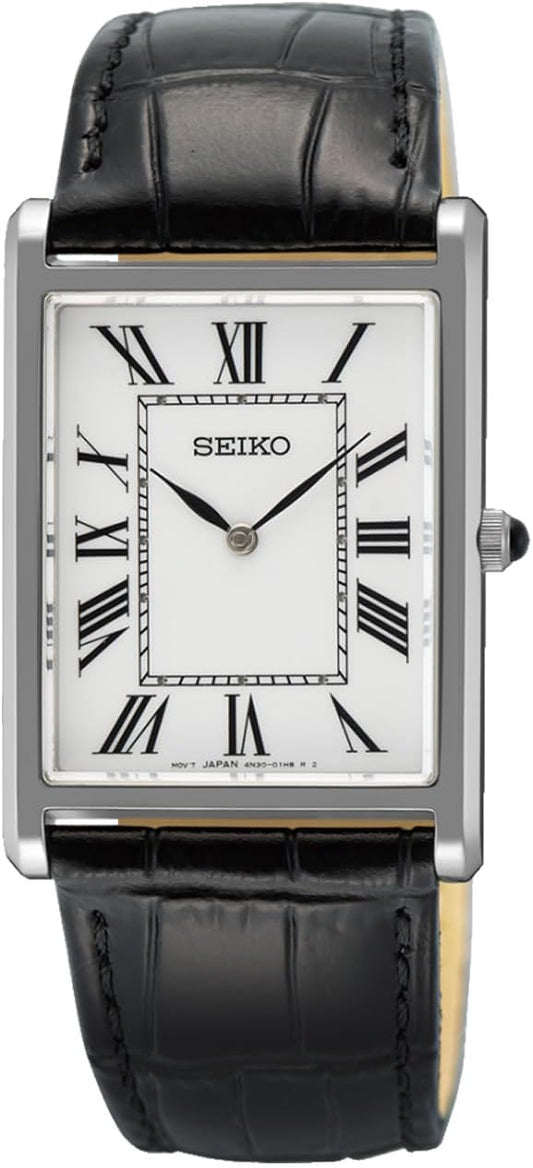 Seiko Reloj analógico para Mujer con Correa de Piel SWR103P1