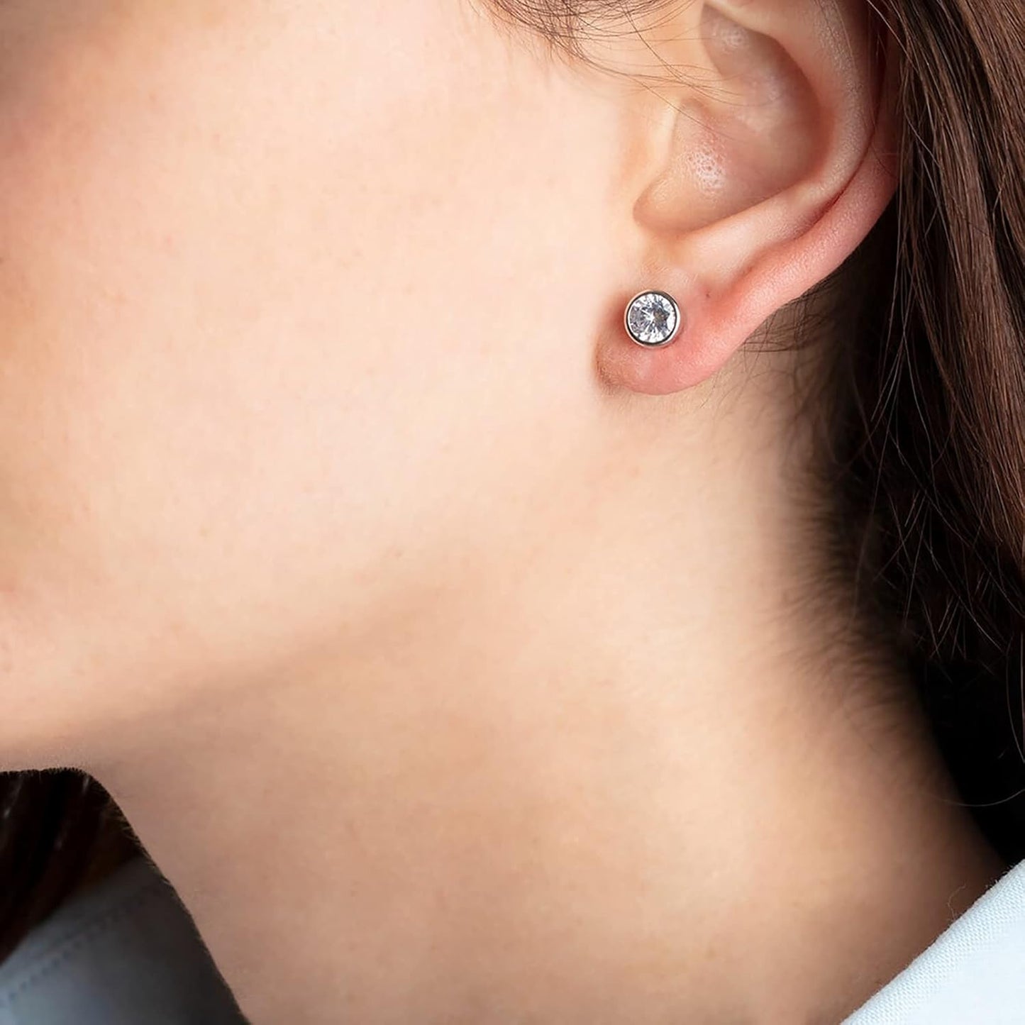 LOTUS JLP1272-4-1 - Pendientes de auténtica plata de ley 925 con circonitas para mujer