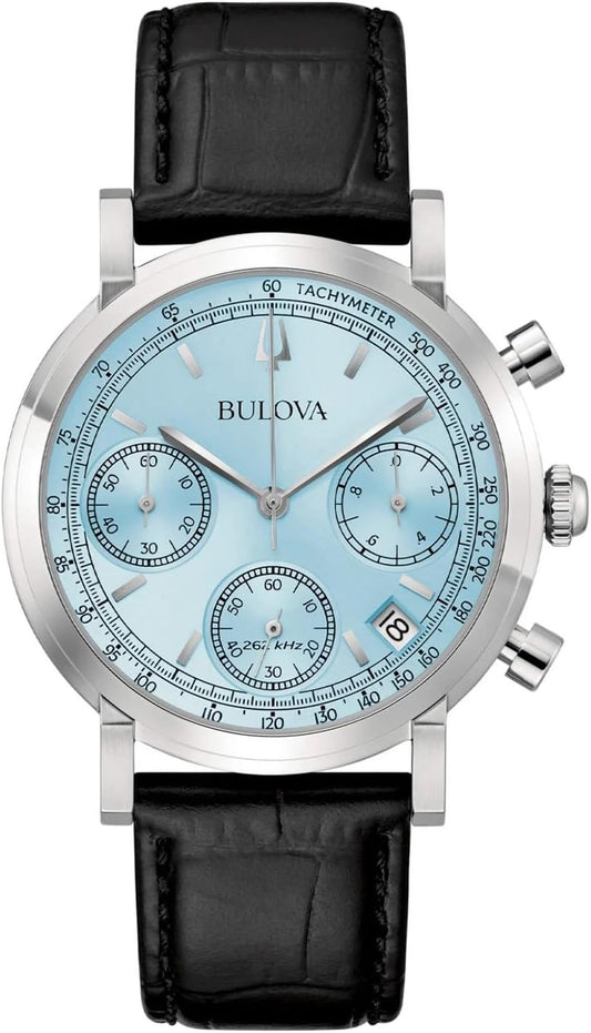 Bulova Precisionist - Reloj de hombre con cronógrafo, moderno, cód. 96B456