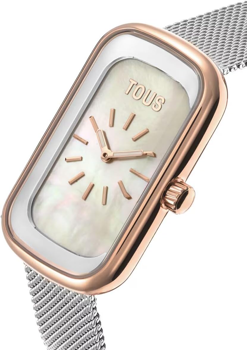 TOUS Reloj 3000140500 T-Band Club Acero Bicolor