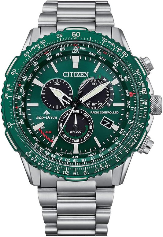 CITIZEN Analógico Modelo Reloj CB5004-59W Hombre Eco-Drive Radiocontrolado Pilot. Marca