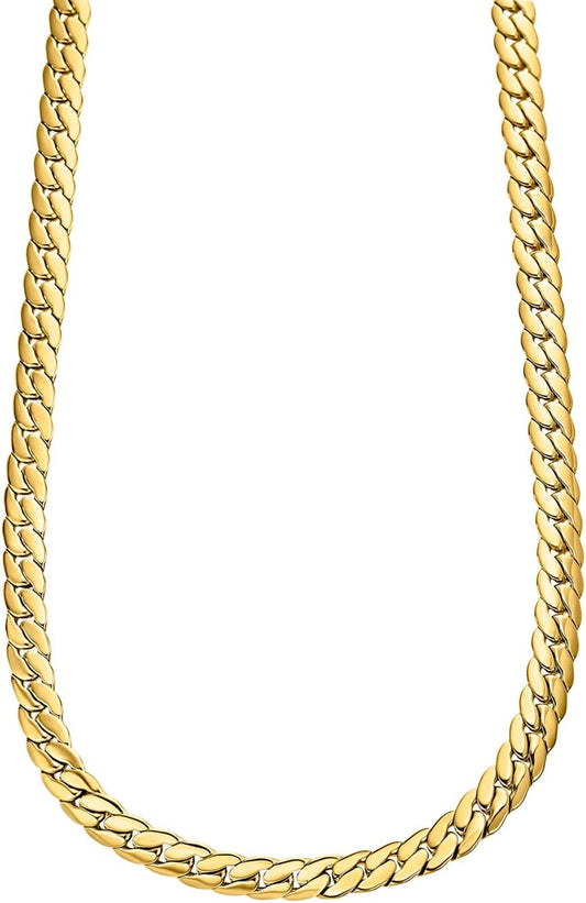 LOTUS STYLE Collar LS2210-1/2 Men In Black Acero inoxidable 316l Cadena 500.00 mm Hombre