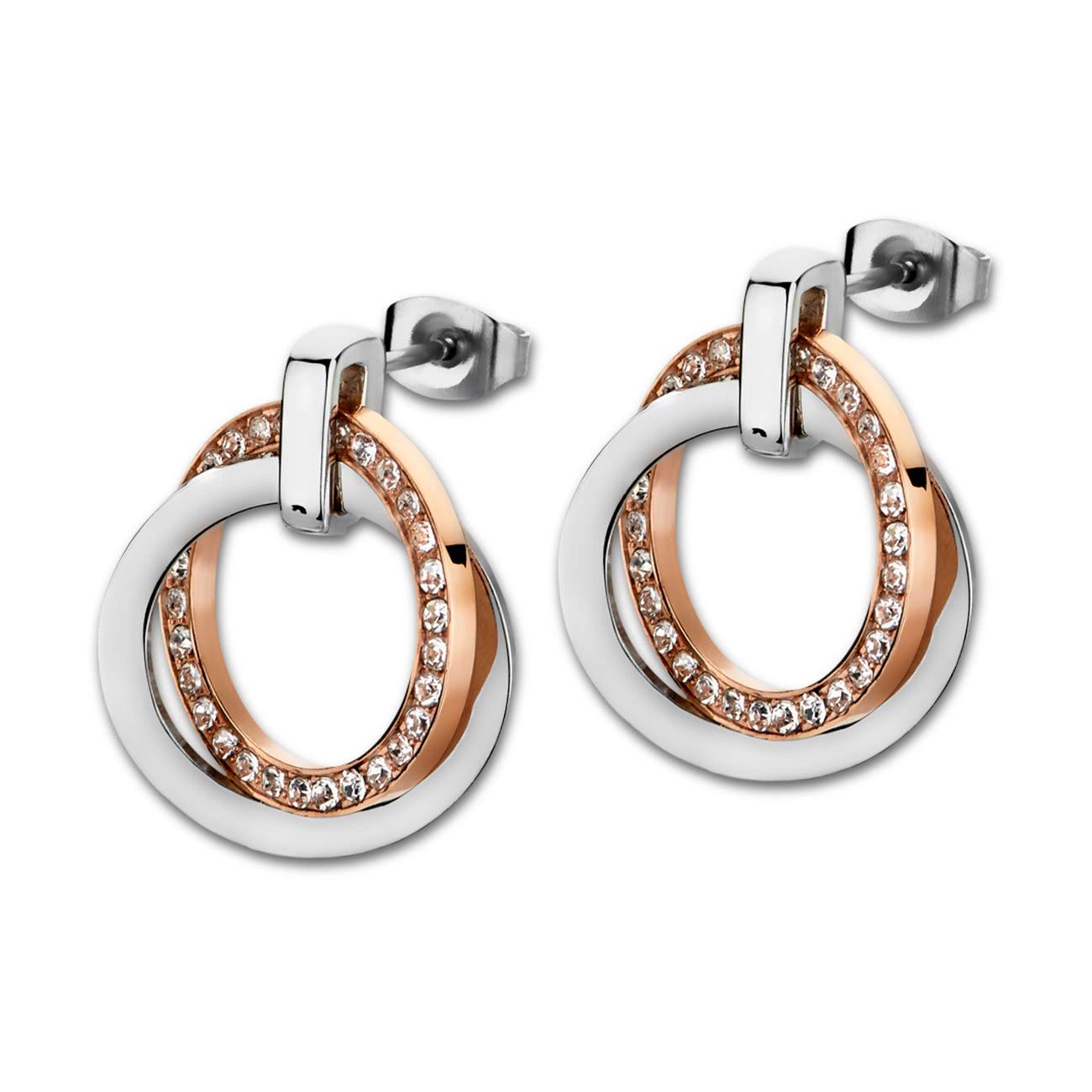 LOTUS STYLE Pendientes Urban Woman Acero inoxidable 316l Geométrico Mujer