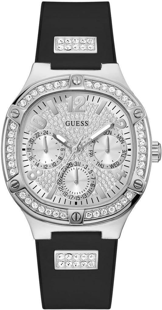 Guess Reloj Analógico para Mujer de Cuarzo con Correa en Acero Inoxidable GW0619L1
