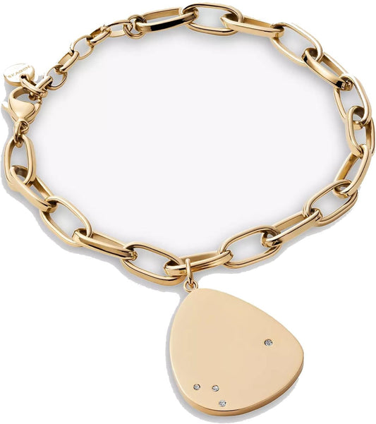Skagen Kariana Pulsera de acero para mujer con cierre de langosta o deslizante