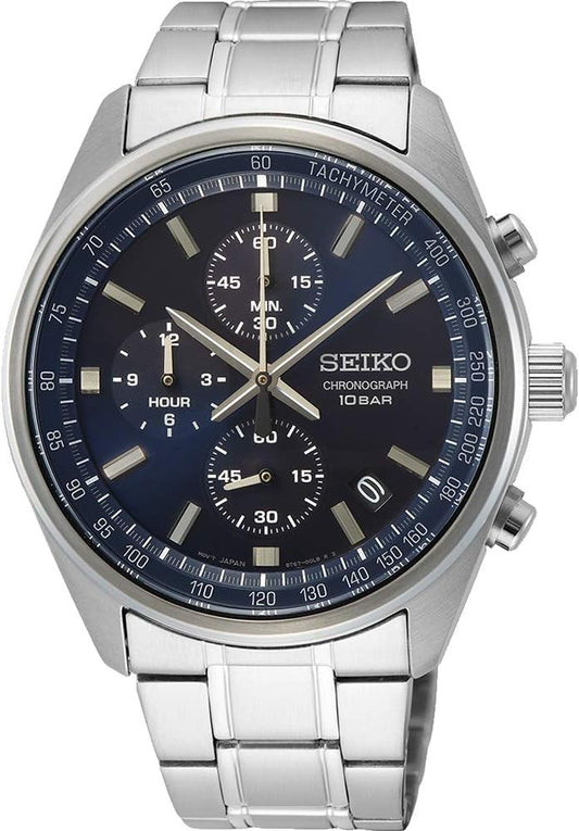 Seiko Reloj Analógico para Hombre de Cuarzo japonés con Correa