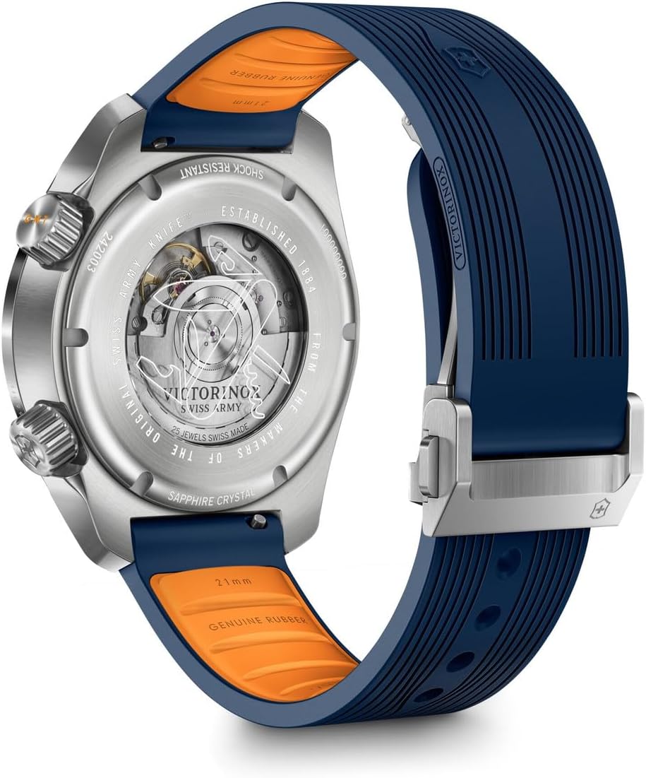 Victorinox Air Pro Automatic Blue DYAL, Blue Rubber 242003