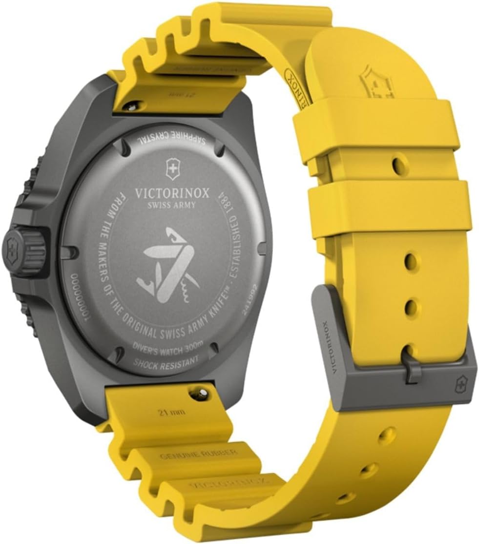 Victorinox Dive Pro Reloj para Hombre Analógico de Automático con Brazalete de Goma V241992