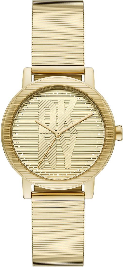 DKNY Soho Reloj para Mujer, Movimiento de Cuarzo con Correa de aleación, Acero, Piel o Silicona