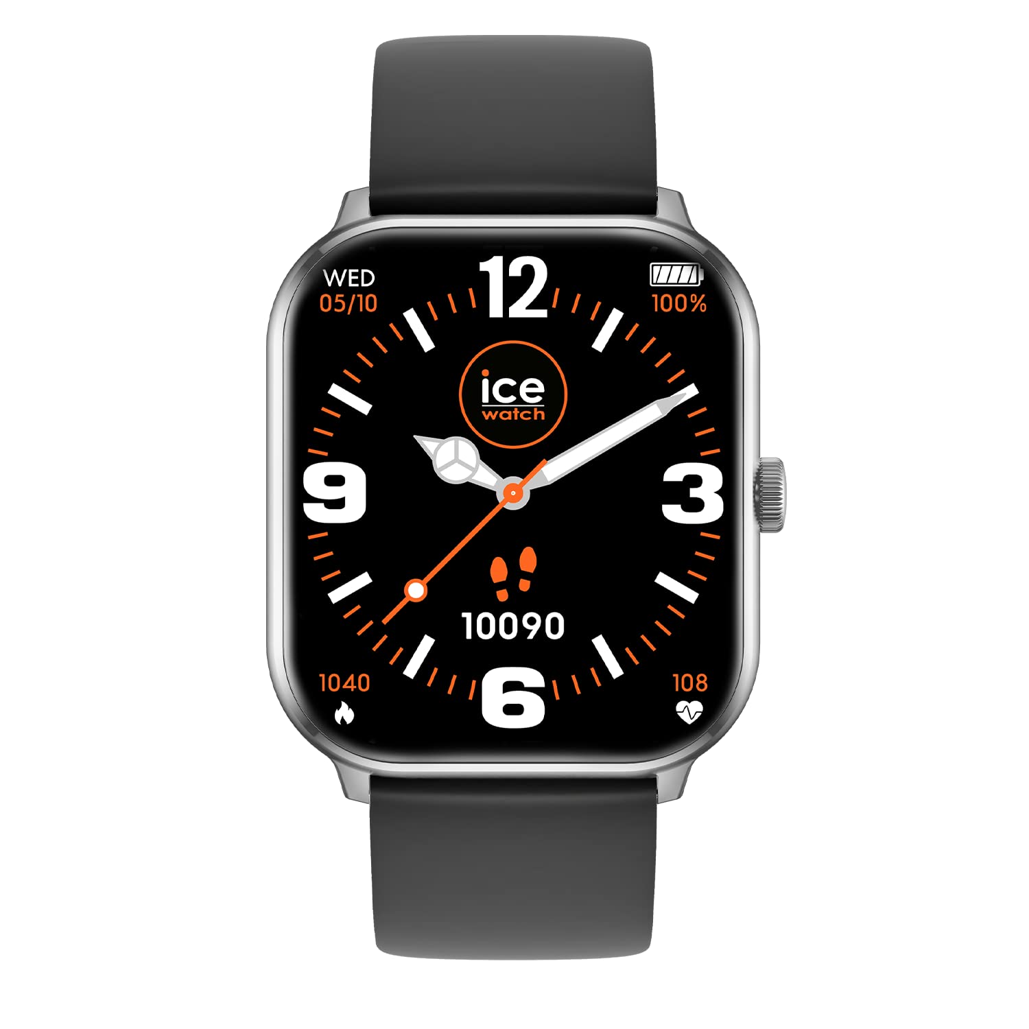 Ice-Watch - ICE Smart - Smartwatch con Correa de Silicona (1.85")