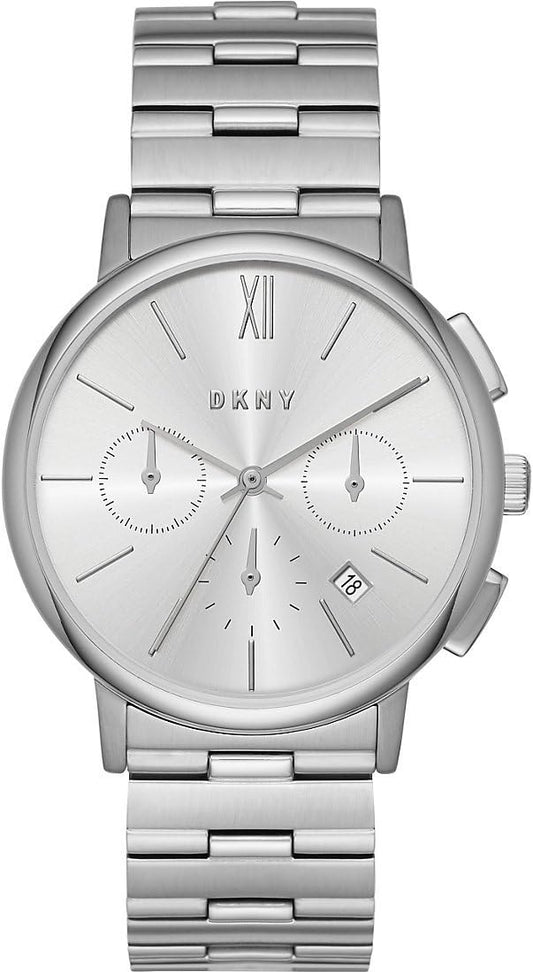 DKNY Reloj Cronógrafo para Mujer de Cuarzo con Correa en Acero Inoxidable NY2539