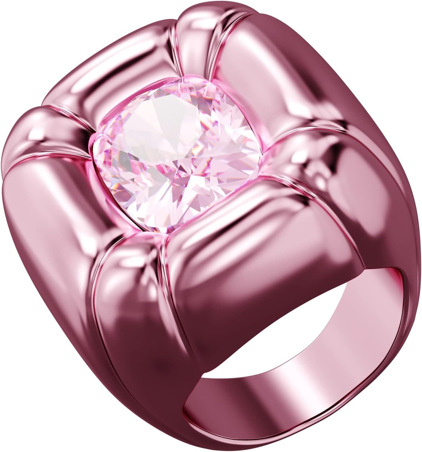 Swarovski Dulcis - Colección de joyas de anillos de cóctel, cristales rosas