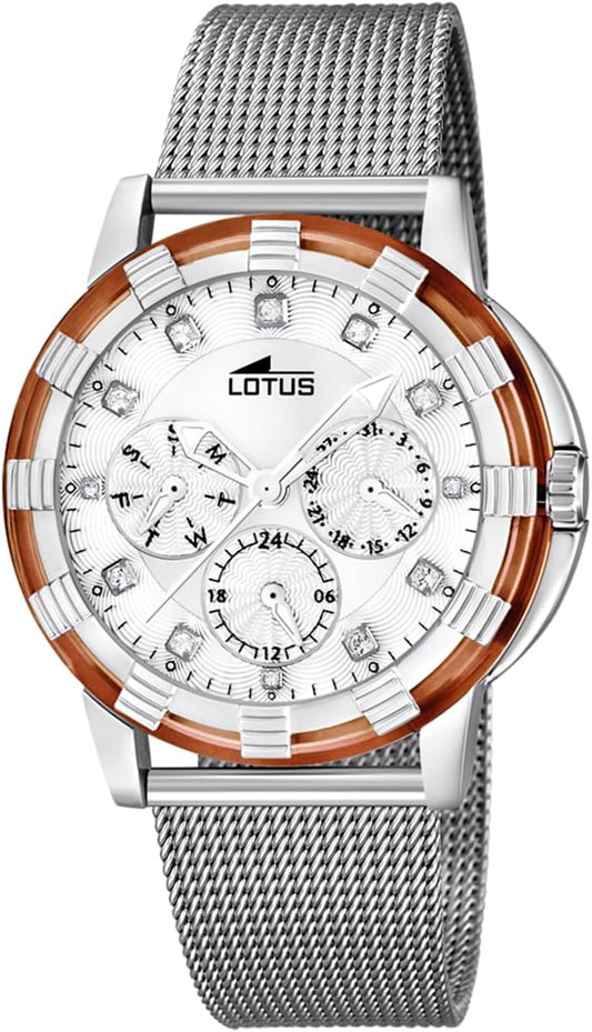 Reloj Lotus para Mujer 15746/M Special Prices Caja de Acero Inoxidable 316l Correa de Acero Inoxidable 316l Gris Plata