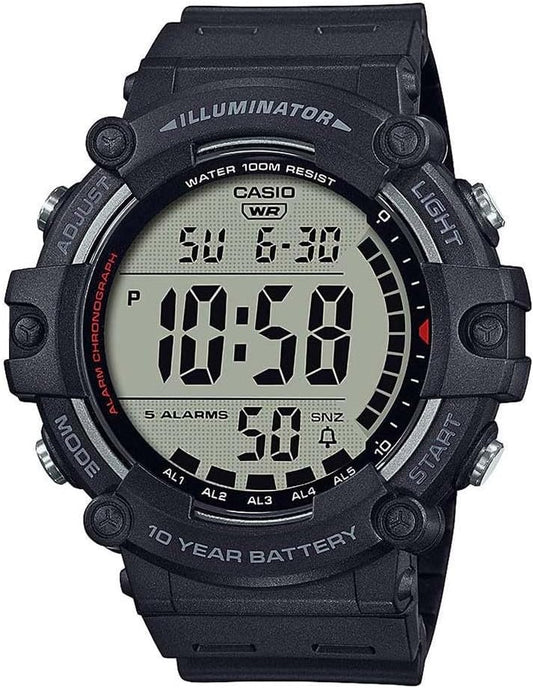 Casio - Coll Sports Watch AE-1500WH-8BVEF - Men's Watch - Waterproof - Digital - with Plastic Strap - Blue