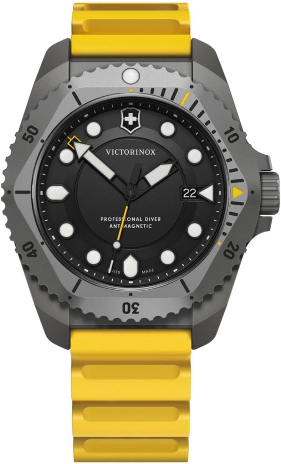 Victorinox Dive Pro Reloj para Hombre Analógico de Automático con Brazalete de Goma V241992