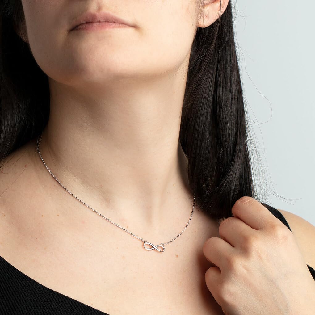 LOTUS SILVER Collar LP1224-1/2 Trendy Plata Infinito 42.00 mm Mujer