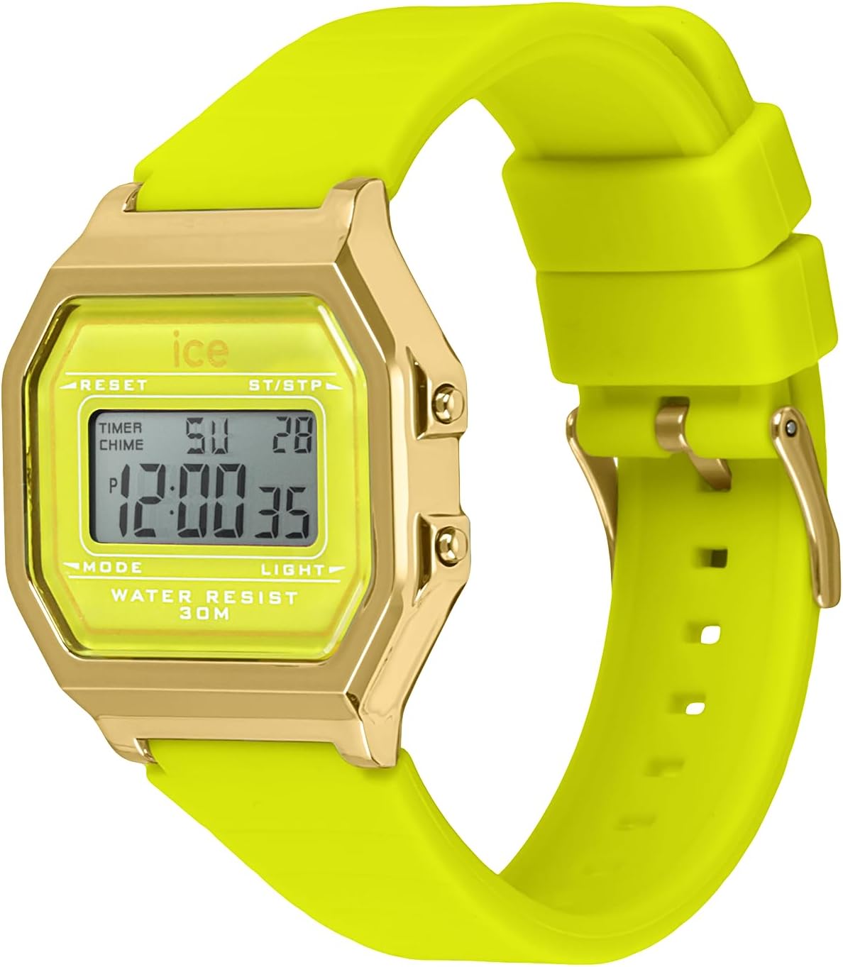 ICE-WATCH Ice Digit Retro, Reloj para Mujer con Correa de Plástico (Small)