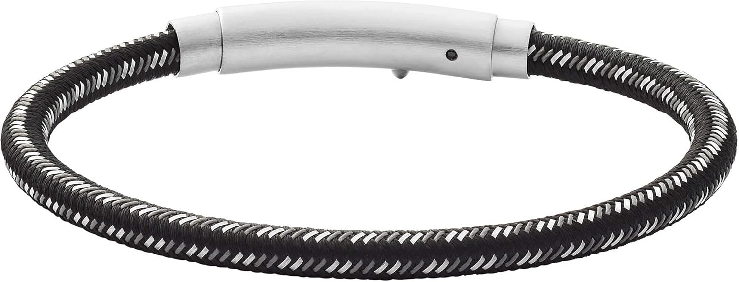 Skagen Pendler Pulsera para hombre de acero inoxidable o nylon con cierre de botón