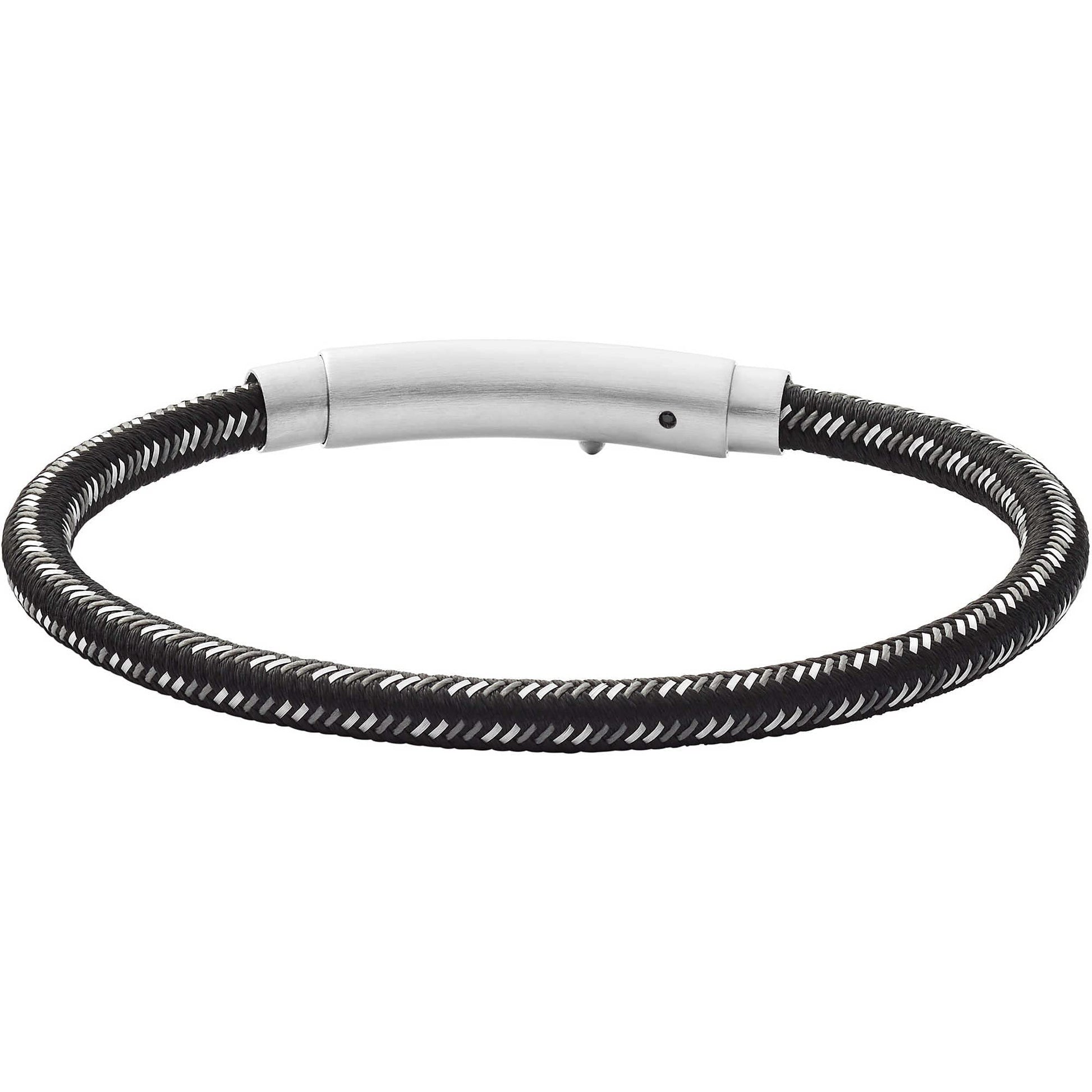 Skagen Pendler Pulsera para hombre de acero inoxidable o nylon con cierre de botón