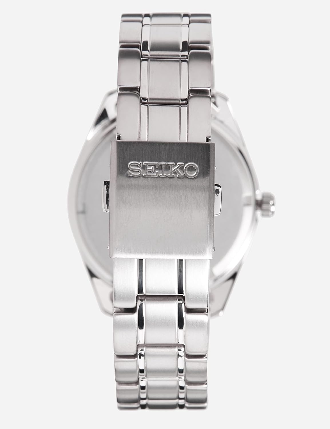 Seiko Reloj Analógico para Hombres de Cuarzo con Correa en Metal